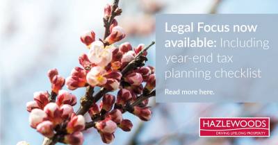 Legal update: Year-end tax planning checklist