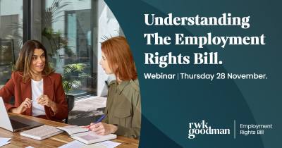 Webinar about the new Employment Rights Bill